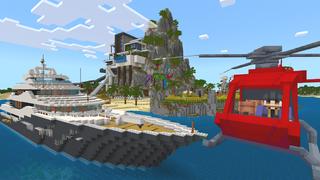 Screenshot of the Minecraft Bedrock Marketplace product Mountain Mansion created by Dodo Studios.