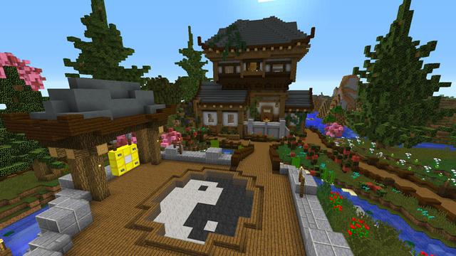 Screenshot of the Minecraft Bedrock Marketplace product Mysterious Mansion created by Dodo Studios.