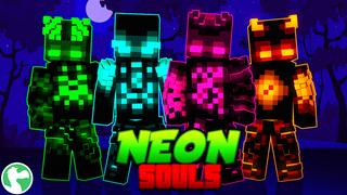 Thumbnail of the Minecraft Bedrock Marketplace product Neon Souls created by Dodo Studios.