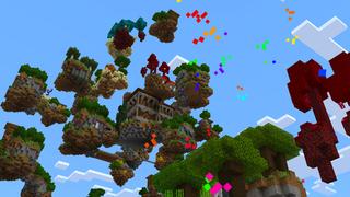 Screenshot of the Minecraft Bedrock Marketplace product One Block Earth created by Dodo Studios.