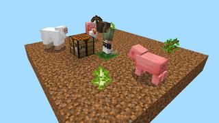 Screenshot of the Minecraft Bedrock Marketplace product ONE BLOCK! created by Dodo Studios.