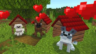 Screenshot of the Minecraft Bedrock Marketplace product Pets Pack created by Dodo Studios.