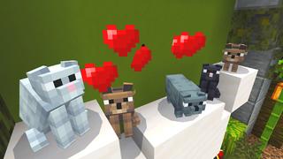 Screenshot of the Minecraft Bedrock Marketplace product Pets Pack created by Dodo Studios.
