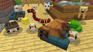 Screenshot of the Minecraft Bedrock Marketplace product PETS! created by Dodo Studios.