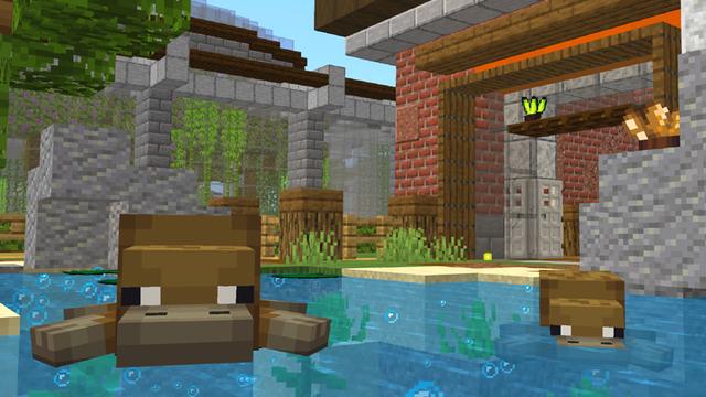 Screenshot of the Minecraft Bedrock Marketplace product PETS! created by Dodo Studios.