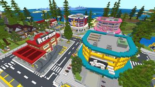 Screenshot of the Minecraft Bedrock Marketplace product Police Base created by Dodo Studios.