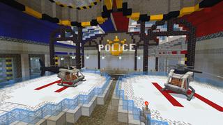Screenshot of the Minecraft Bedrock Marketplace product Police Base created by Dodo Studios.