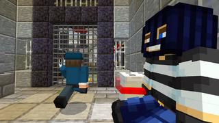Screenshot of the Minecraft Bedrock Marketplace product Police Base created by Dodo Studios.