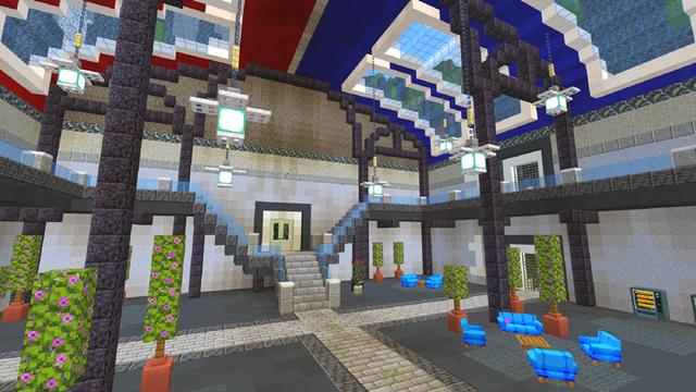 Screenshot of the Minecraft Bedrock Marketplace product Police Base created by Dodo Studios.