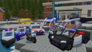 Screenshot of the Minecraft Bedrock Marketplace product Police City Roleplay created by Dodo Studios.