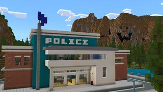 Screenshot of the Minecraft Bedrock Marketplace product Police City Roleplay created by Dodo Studios.