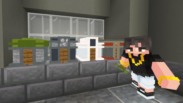 Screenshot of the Minecraft Bedrock Marketplace product Portable Bases created by Dodo Studios.