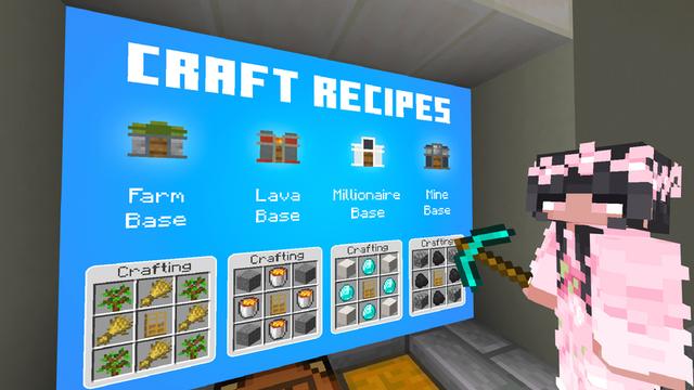 Screenshot of the Minecraft Bedrock Marketplace product Portable Bases created by Dodo Studios.