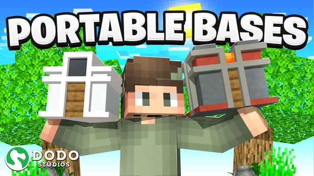 Thumbnail of the Minecraft Bedrock Marketplace product Portable Bases created by Dodo Studios.
