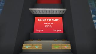 Screenshot of the Minecraft Bedrock Marketplace product Rainbow Parkour created by Dodo Studios.