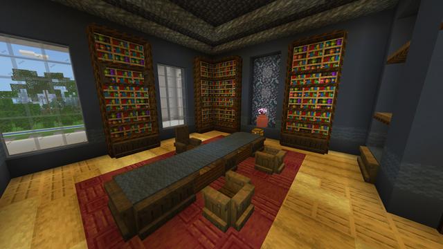 Screenshot of the Minecraft Bedrock Marketplace product Realistic Modern Mansion created by Dodo Studios.