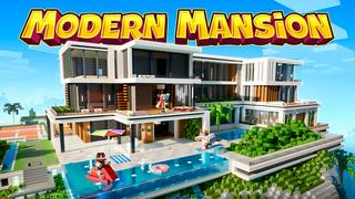 Thumbnail of the Minecraft Bedrock Marketplace product Realistic Modern Mansion created by Dodo Studios.