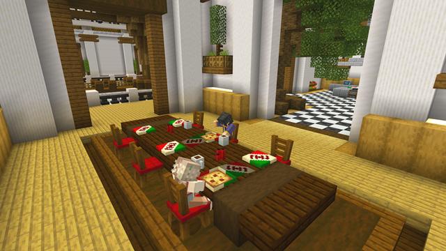 Screenshot of the Minecraft Bedrock Marketplace product Rich Mansion created by Dodo Studios.