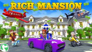 Thumbnail of the Minecraft Bedrock Marketplace product Rich Mansion created by Dodo Studios.