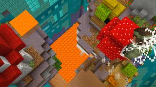 Screenshot of the Minecraft Bedrock Marketplace product Rising Lava Challenge created by Dodo Studios.