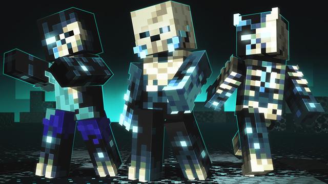 Thumbnail of the Minecraft Bedrock Marketplace product Sculk Zombies created by Dodo Studios.