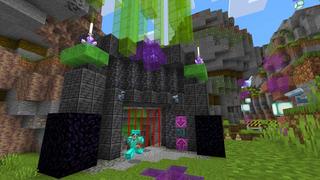 Screenshot of the Minecraft Bedrock Marketplace product Secret Alien Base created by Dodo Studios.