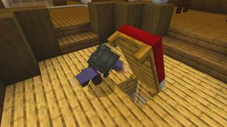 Screenshot of the Minecraft Bedrock Marketplace product Secret Bed Base created by Dodo Studios.