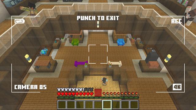 Screenshot of the Minecraft Bedrock Marketplace product Secret Bed Base created by Dodo Studios.