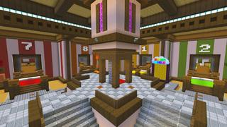 Screenshot of the Minecraft Bedrock Marketplace product Secret Bed Base created by Dodo Studios.