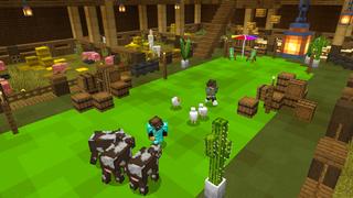 Screenshot of the Minecraft Bedrock Marketplace product Secret Cactus Base created by Dodo Studios.