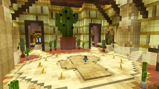 Screenshot of the Minecraft Bedrock Marketplace product Secret Cactus Base created by Dodo Studios.