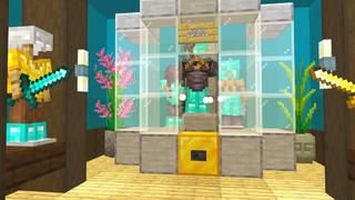 Screenshot of the Minecraft Bedrock Marketplace product Secret Ender Chest Base created by Dodo Studios.