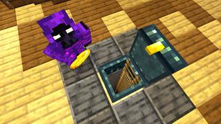 Screenshot of the Minecraft Bedrock Marketplace product Secret Ender Chest Base created by Dodo Studios.