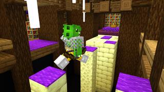 Screenshot of the Minecraft Bedrock Marketplace product Secret Entrances created by Dodo Studios.