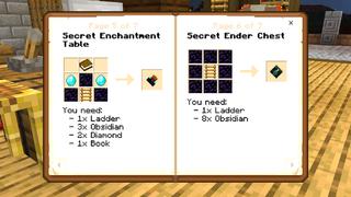 Screenshot of the Minecraft Bedrock Marketplace product Secret Entrances created by Dodo Studios.