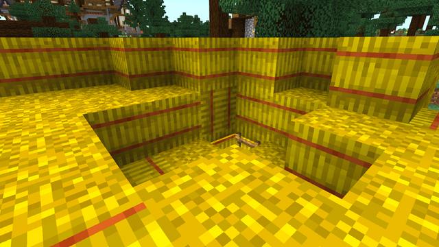 Screenshot of the Minecraft Bedrock Marketplace product Secret Entrances created by Dodo Studios.