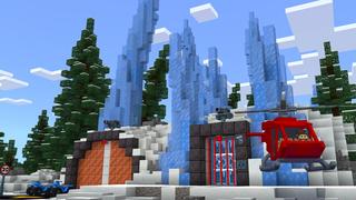 Screenshot of the Minecraft Bedrock Marketplace product Secret Ice Base created by Dodo Studios.