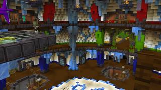 Screenshot of the Minecraft Bedrock Marketplace product Secret Ice Base created by Dodo Studios.