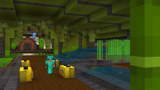 Screenshot of the Minecraft Bedrock Marketplace product Secret Ice Base created by Dodo Studios.