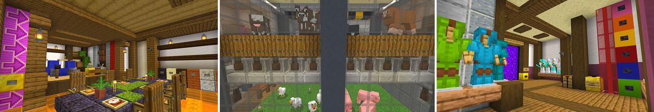 Panorama of the Minecraft Bedrock Marketplace product Secret Lava Base created by Dodo Studios.