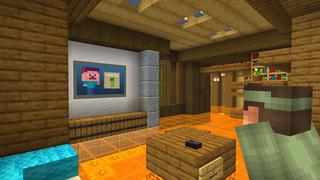 Screenshot of the Minecraft Bedrock Marketplace product Secret Lava Base created by Dodo Studios.