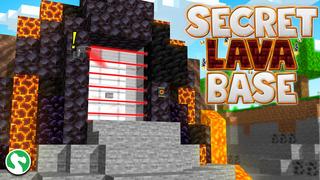Thumbnail of the Minecraft Bedrock Marketplace product Base secrète de lave created by Dodo Studios.