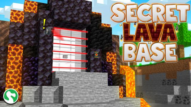 Thumbnail of the Minecraft Bedrock Marketplace product Secret Lava Base created by Dodo Studios.
