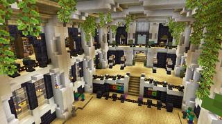 Screenshot of the Minecraft Bedrock Marketplace product Secret Statue Base created by Dodo Studios.