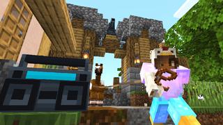 Screenshot of the Minecraft Bedrock Marketplace product Secret Statue Base created by Dodo Studios.