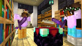 Screenshot of the Minecraft Bedrock Marketplace product Secret Statue Base created by Dodo Studios.