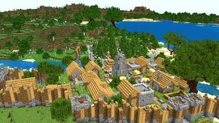 Screenshot of the Minecraft Bedrock Marketplace product Secret Statue Base created by Dodo Studios.