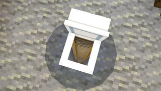 Screenshot of the Minecraft Bedrock Marketplace product Secret Toilet Base created by Dodo Studios.