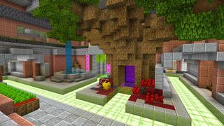 Screenshot of the Minecraft Bedrock Marketplace product Secret Toilet Base created by Dodo Studios.