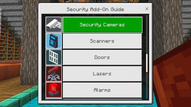 Screenshot of the Minecraft Bedrock Marketplace product Security Add-On created by Dodo Studios.